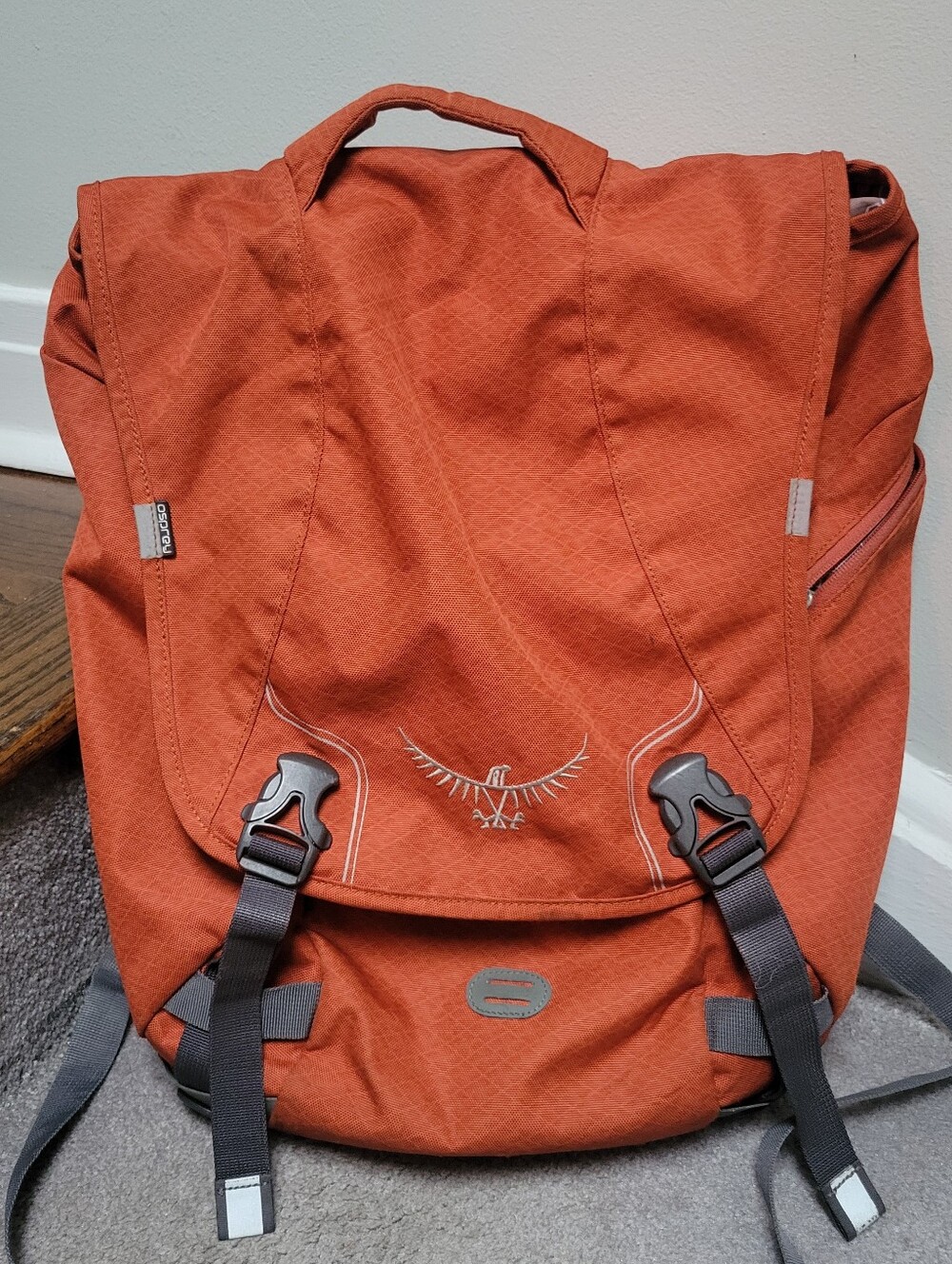 OSPREY Flap Jack Pack Backpack Hiking Travel Daypack School Outdoor Gorpcore